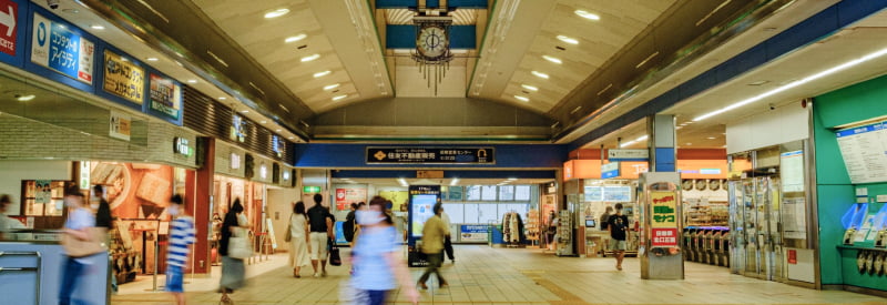 西東京市田無駅構内の写真