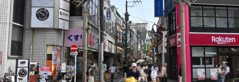杉並区にある商店街の画像