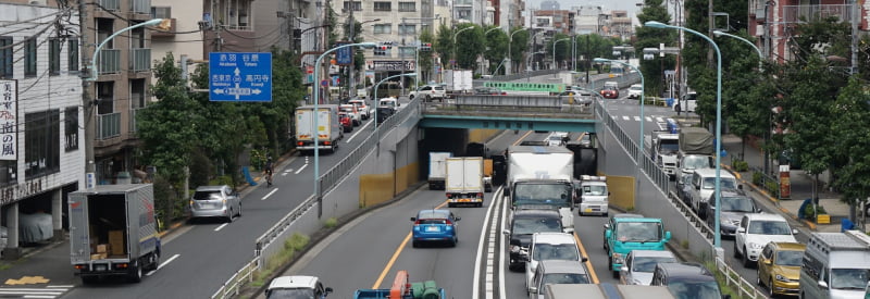 杉並区の街並み画像