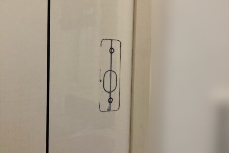 中野区　徘徊防止　鍵の新規取付