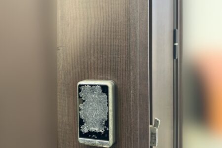 中野区　経年劣化が原因の故障による電子錠の交換