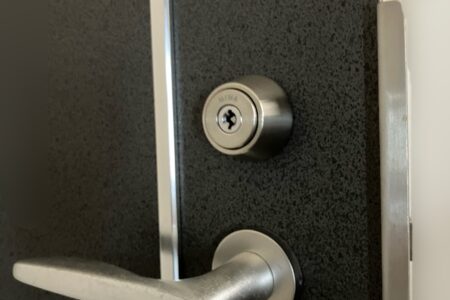 中野区　退去による鍵交換