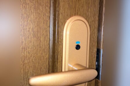 中野区　トイレの表示錠の故障による交換