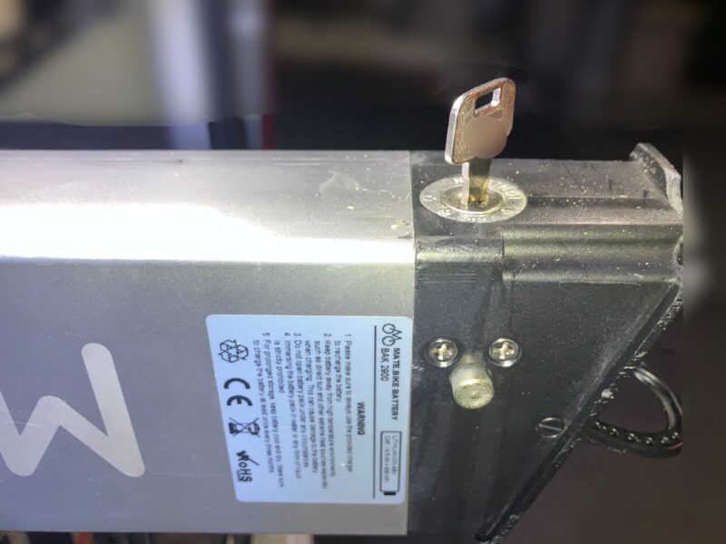 施工事例｜練馬区　電動自転車 鍵作製デンマーク発のe-BIKEブランド MATE.BIKE