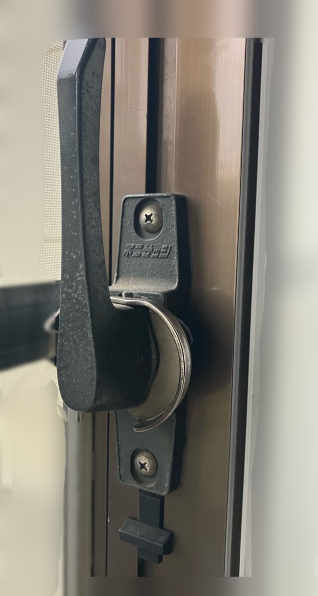 練馬区高野台｜富士サッシ製クレセント錠の経年劣化による緊急交換