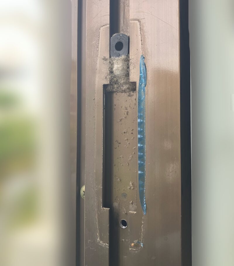 練馬区高野台｜富士サッシ製クレセント錠の経年劣化による緊急交換