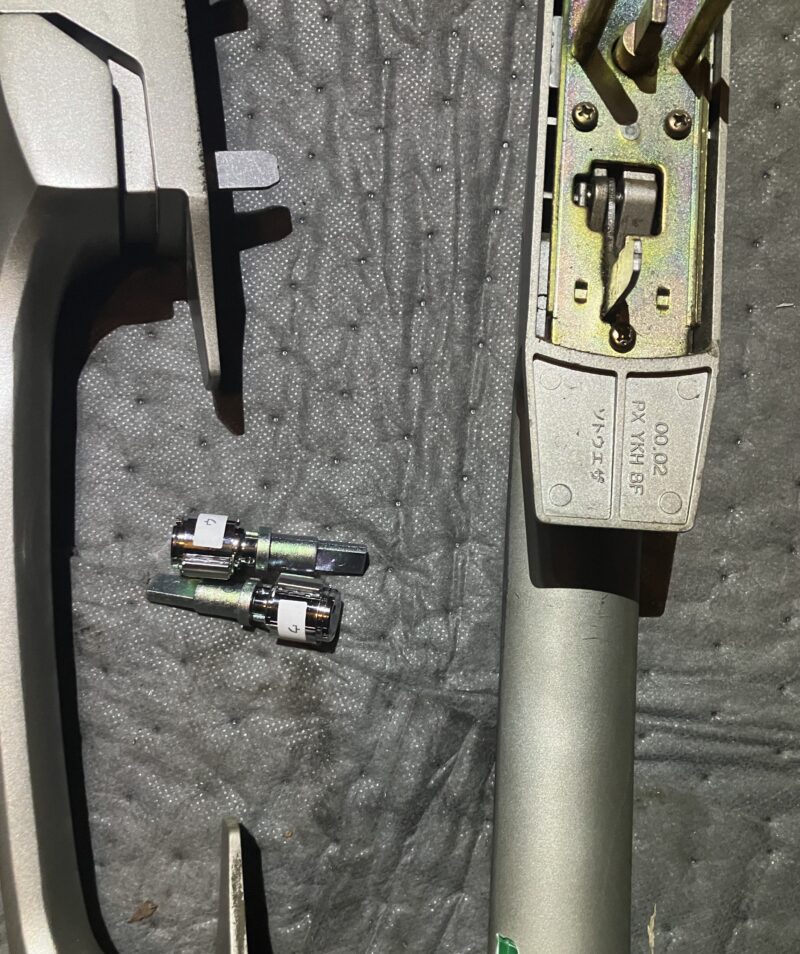 練馬区上石神井｜玄関鍵交換（置き引きによる鍵紛失）