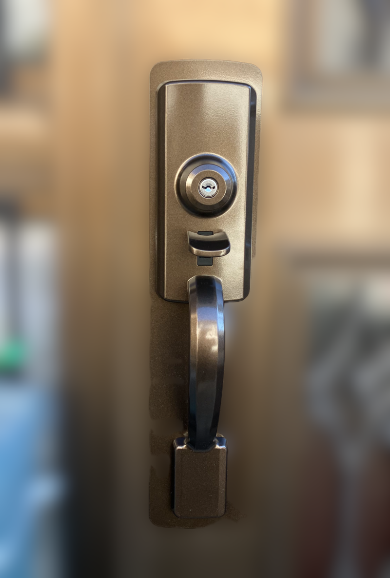 練馬区上石神井|玄関鍵交換(サムラッチ錠の経年劣化)