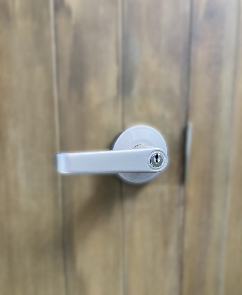 豊島区千川|鍵交換施工事例|高齢者向けのディンプルレバーハンドルタイプ
